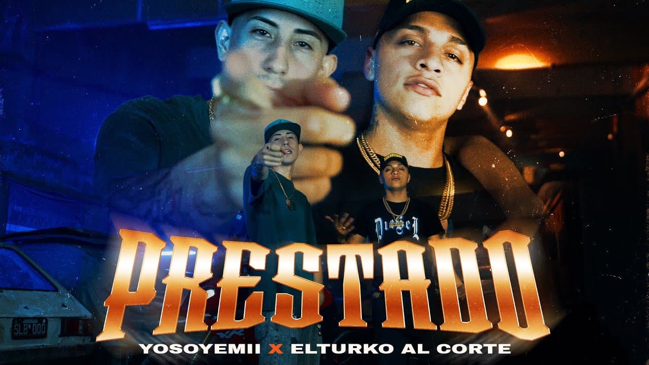 Portada del videoclip PRESTADO con Yosoyemii y El Turko al Corte